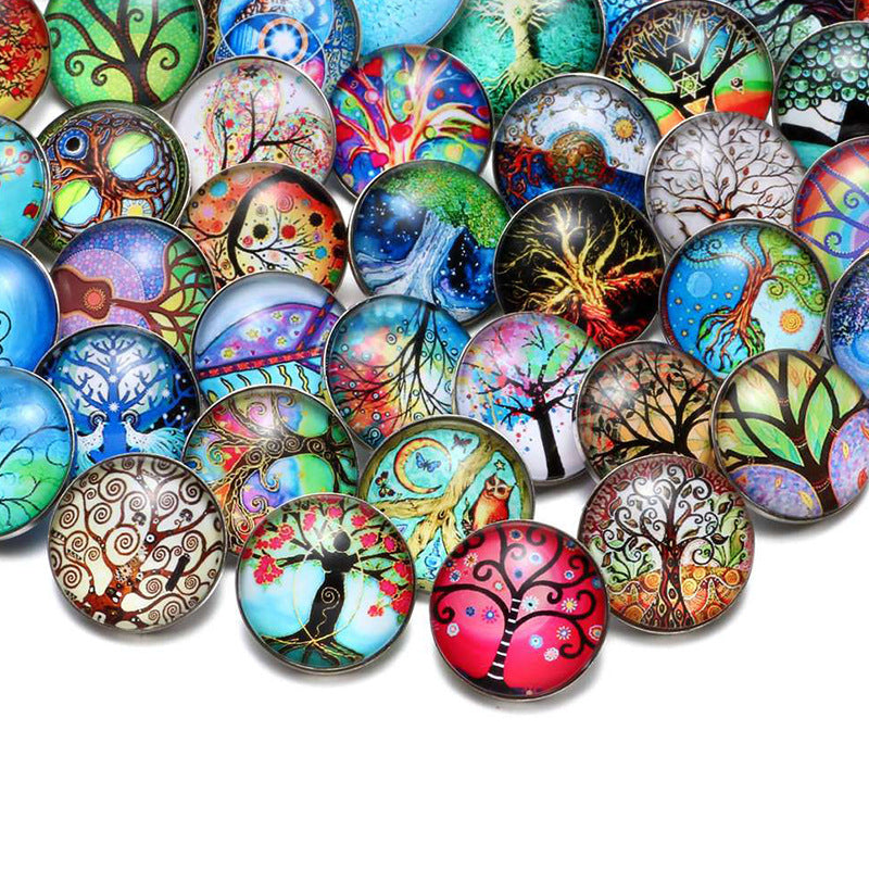 Bracelet Pendant Exotic Glass DIY Clasp Jewelry