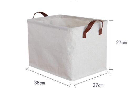 Storage Box Home Cotton And Linen Storage Basket Wardrobe Storage Box