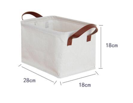 Storage Box Home Cotton And Linen Storage Basket Wardrobe Storage Box