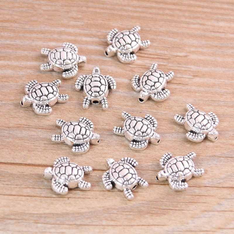 Alloy jewelry beads Alloy large hole bead connector