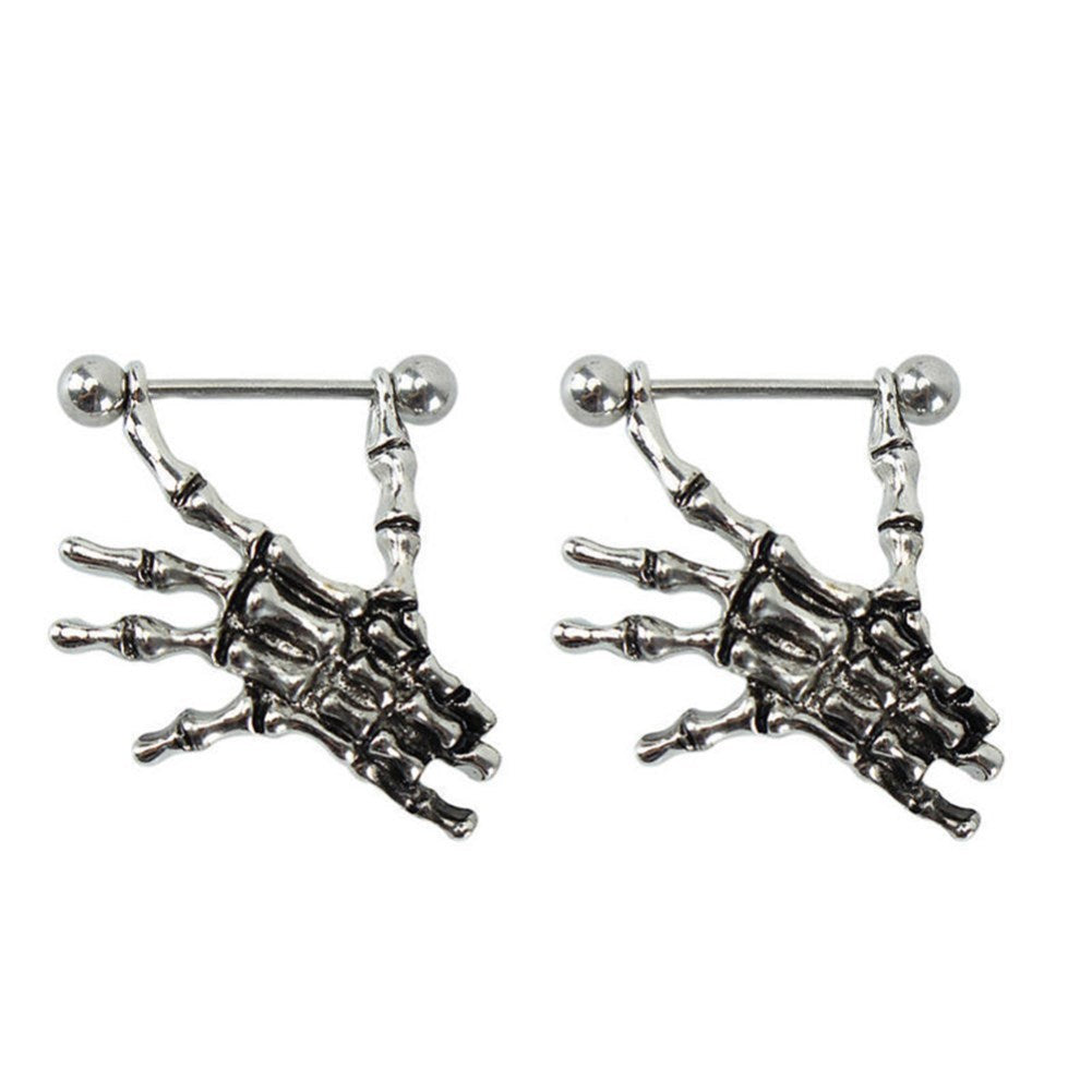 Punk style body piercing jewelry