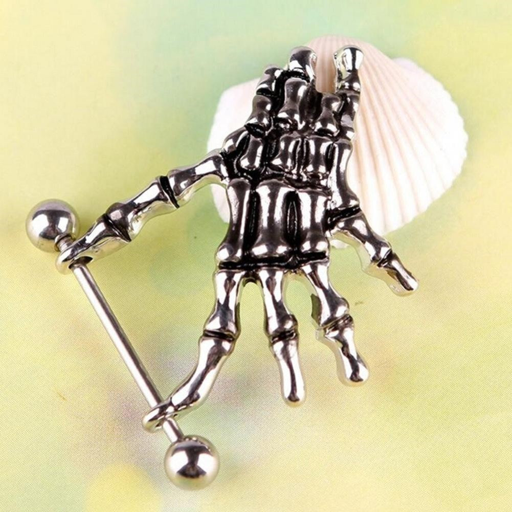 Punk style body piercing jewelry