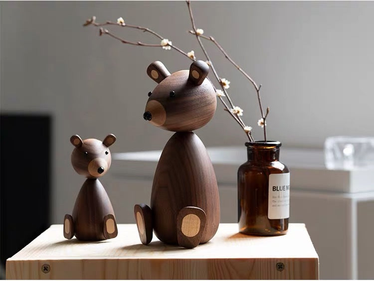 Black bear ornaments