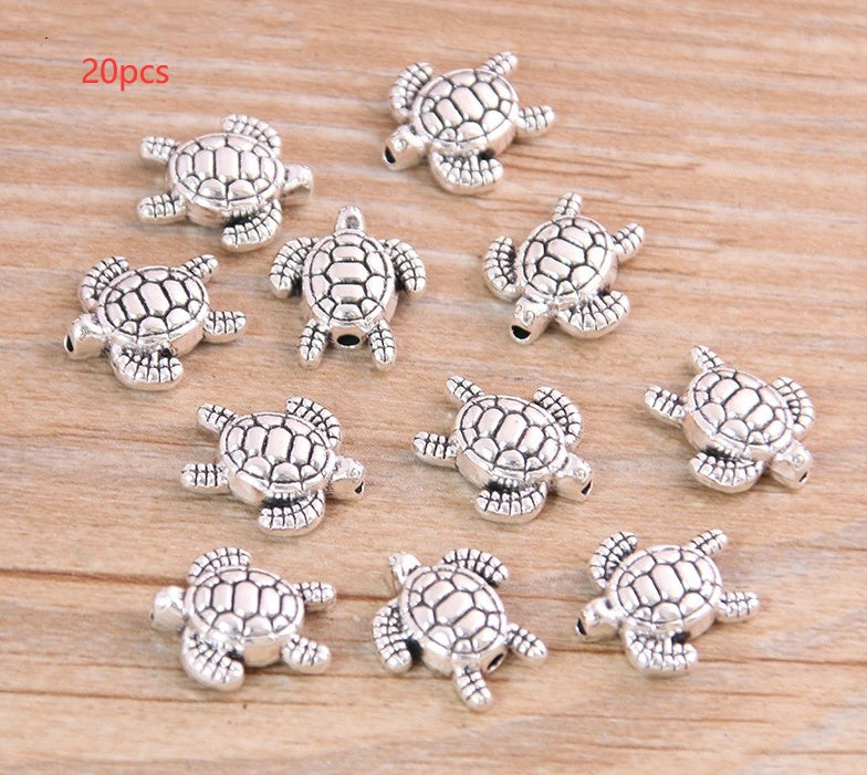 Alloy jewelry beads Alloy large hole bead connector