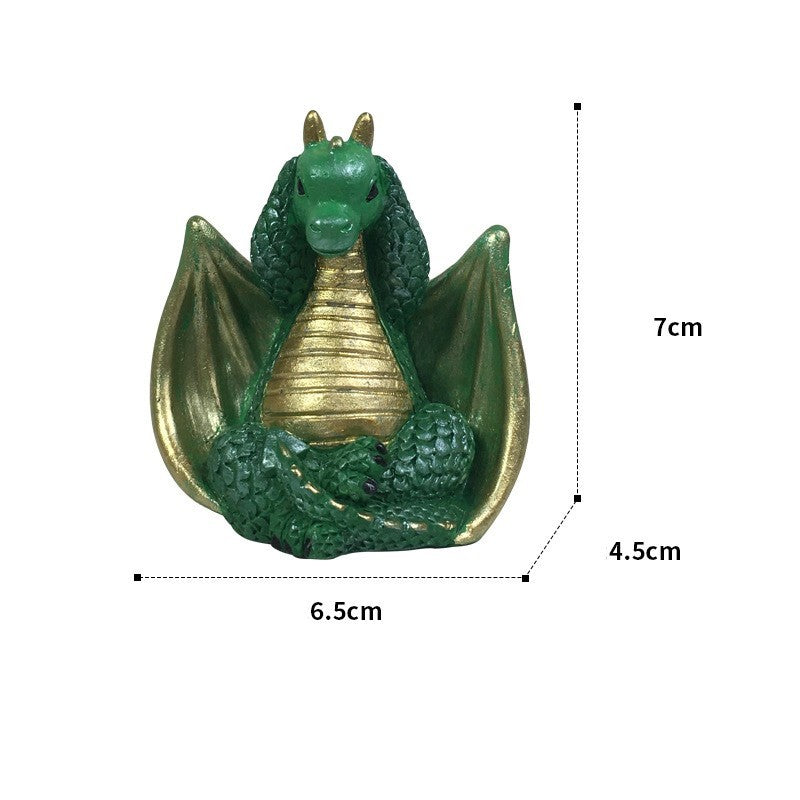 Home Bedroom Living Room Desktop Dragon Small Ornaments