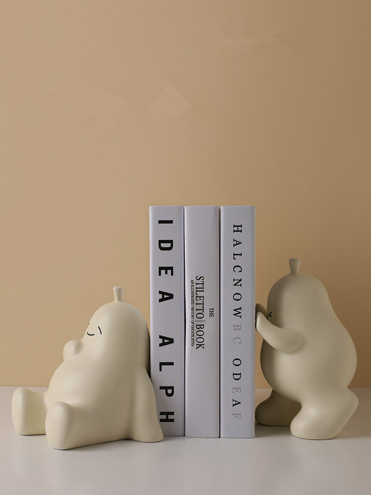 Ins Lovely Ceramic Holding Pear Living Room Ornaments