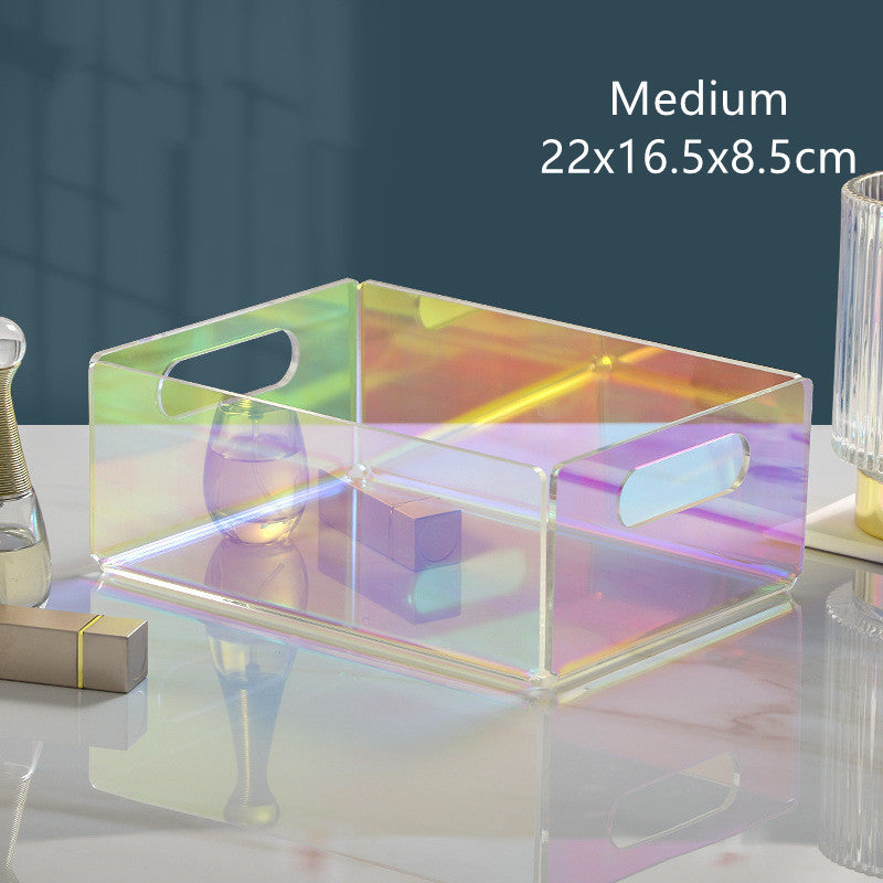 Nordic Colorful Desktop Storage Box Storage Basket