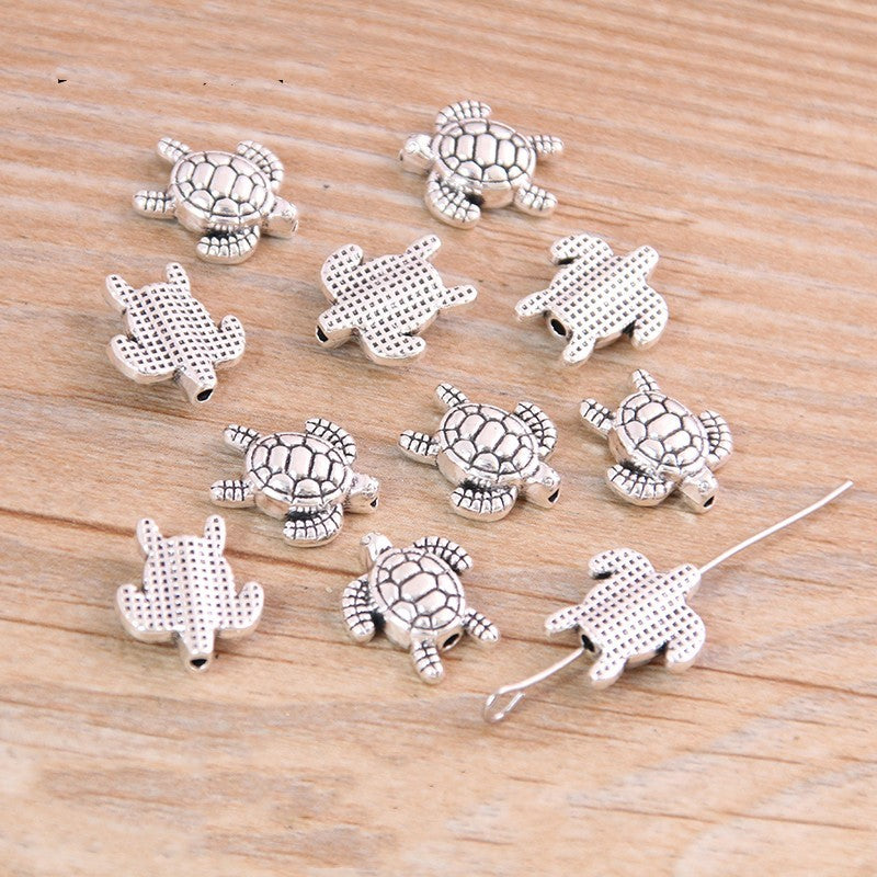 Alloy jewelry beads Alloy large hole bead connector