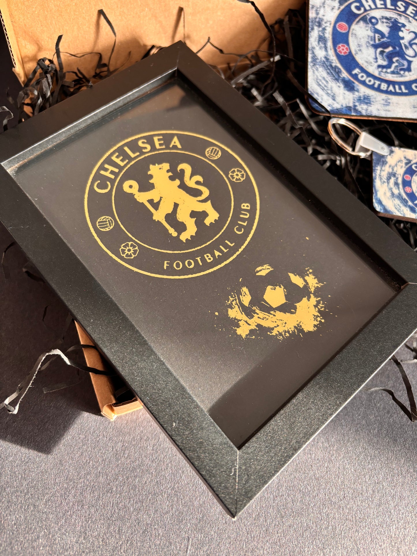 Chelsea FC Gift Set, Black & Gold