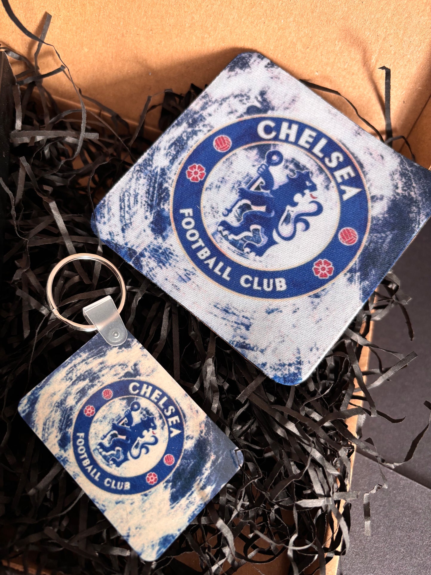 Chelsea FC Gift Set, Navy & Gold