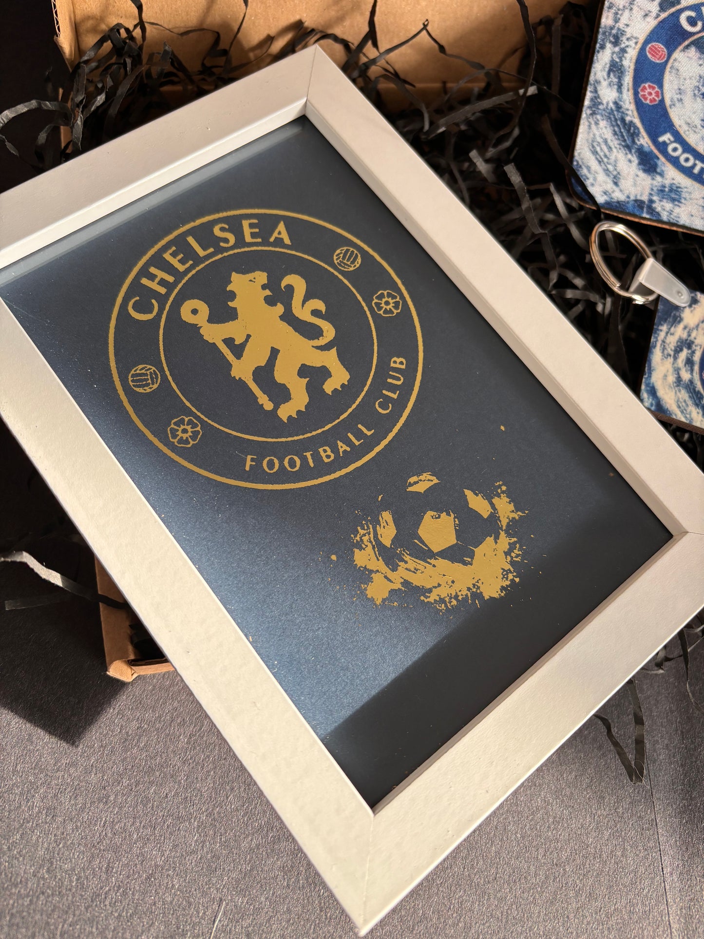 Chelsea FC Gift Set, Navy & Gold