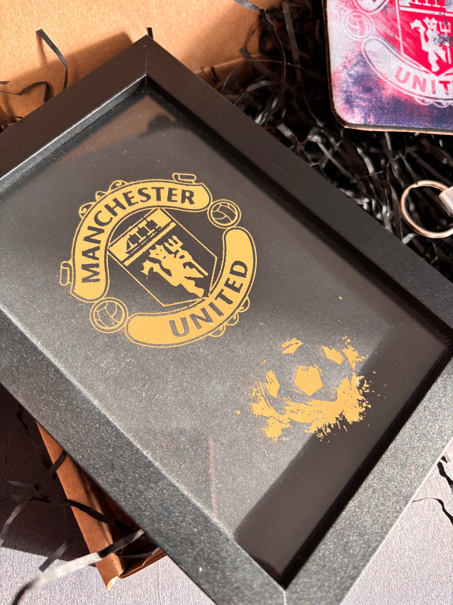 Manchester United FC Gift Set, Black & Gold