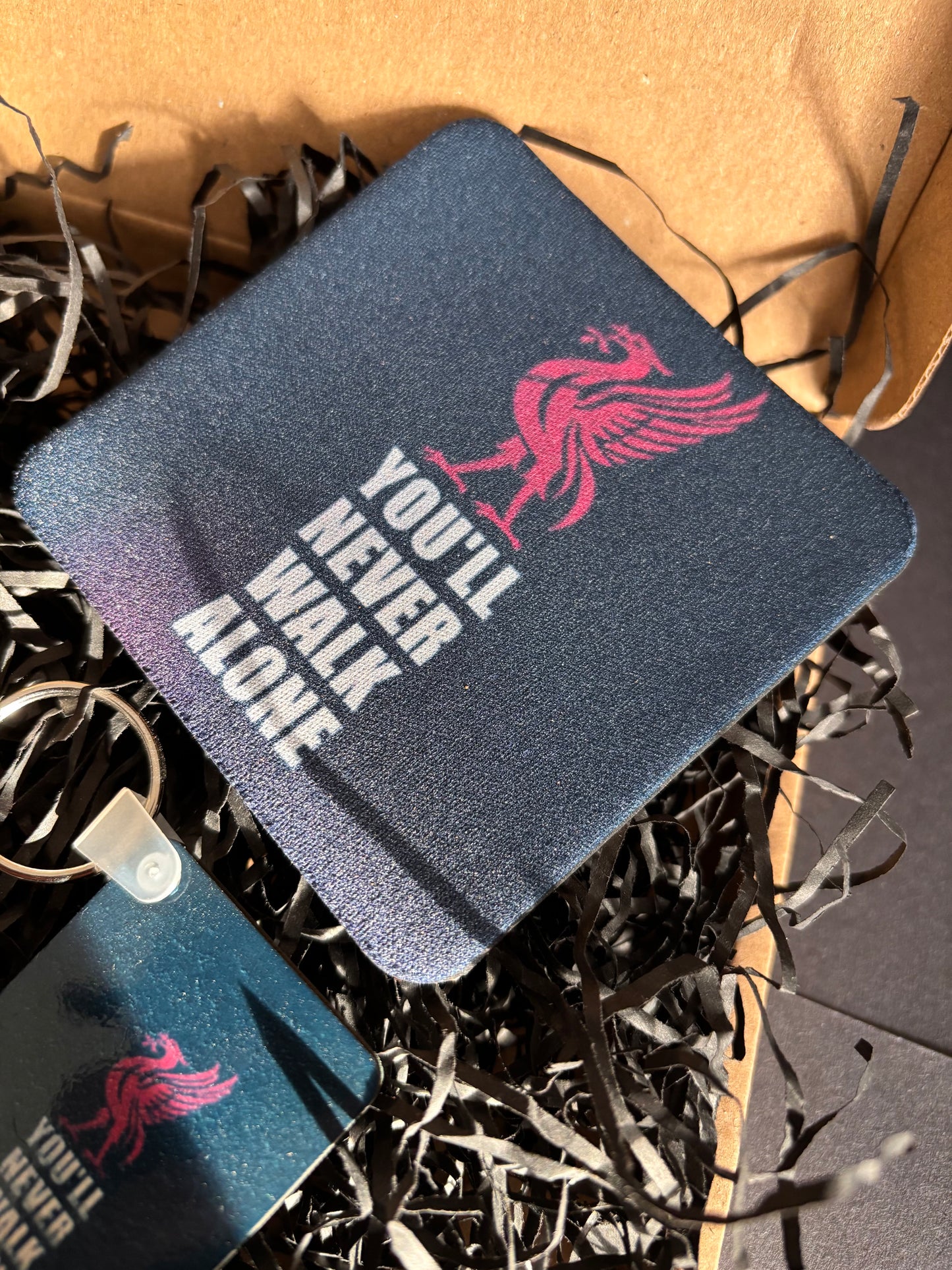 Liverpool FC Gift Set, Black & Gold Foil