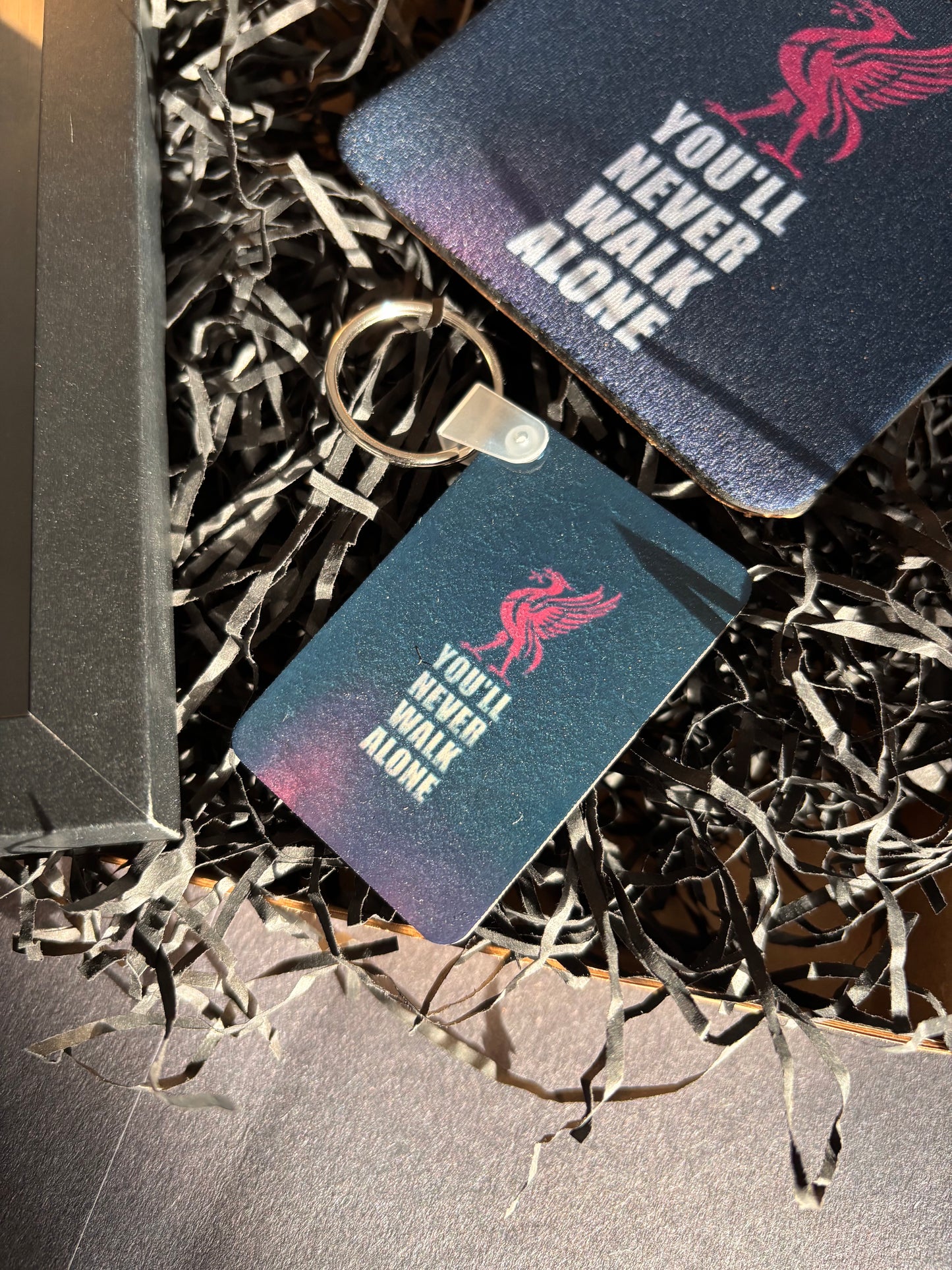 Liverpool FC Gift Set, Black & Gold Foil