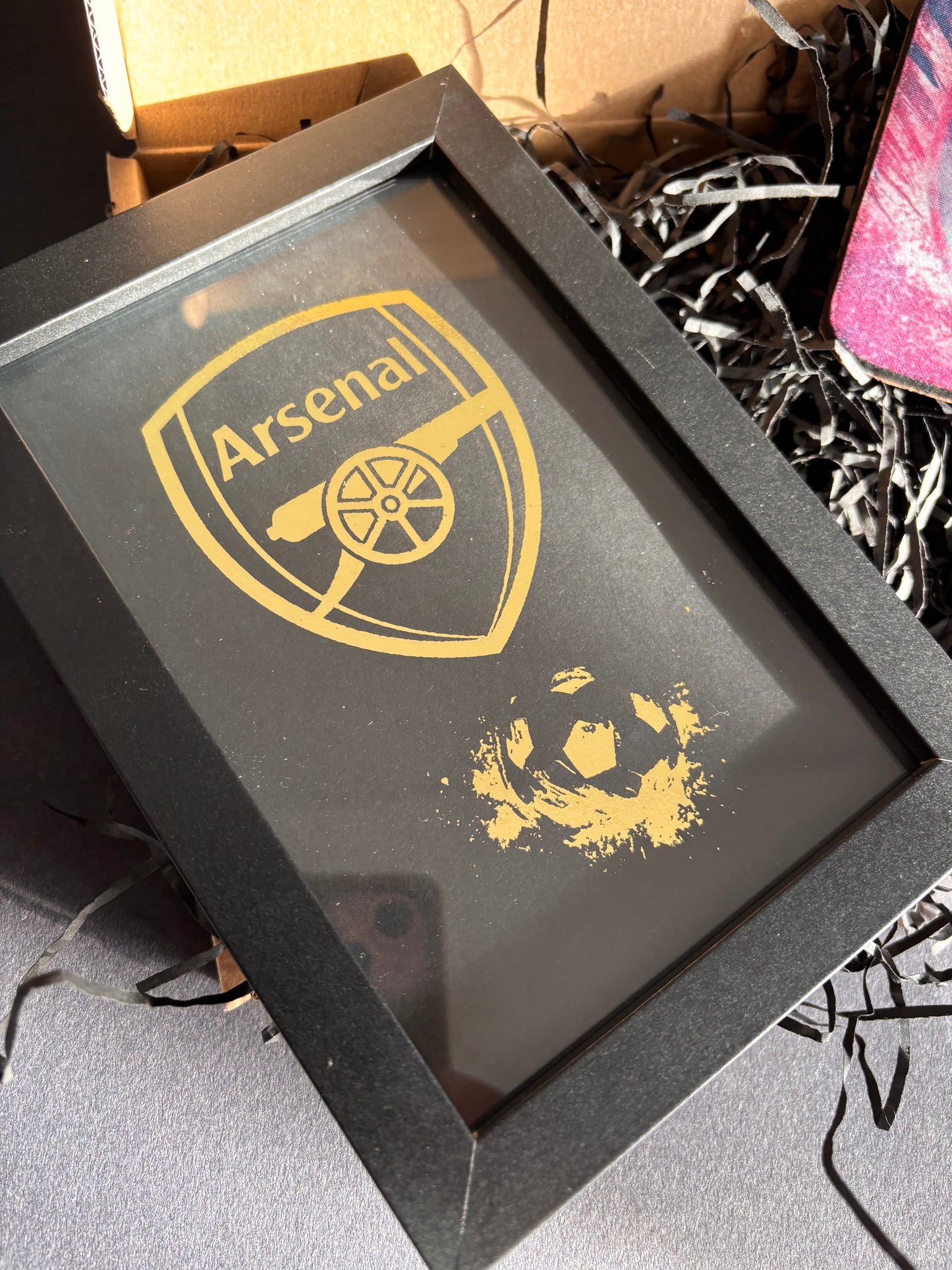 Arsenal FC Gift Set, Black & Gold