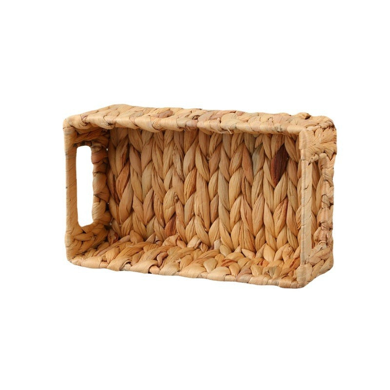Straw Storage Simple Home Storage Basket