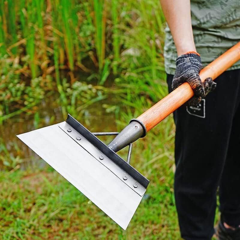 Multifunctional Outdoor Garden Cleaning Shovel Weed Cleaner Tool Thickened Saw Blade Steel