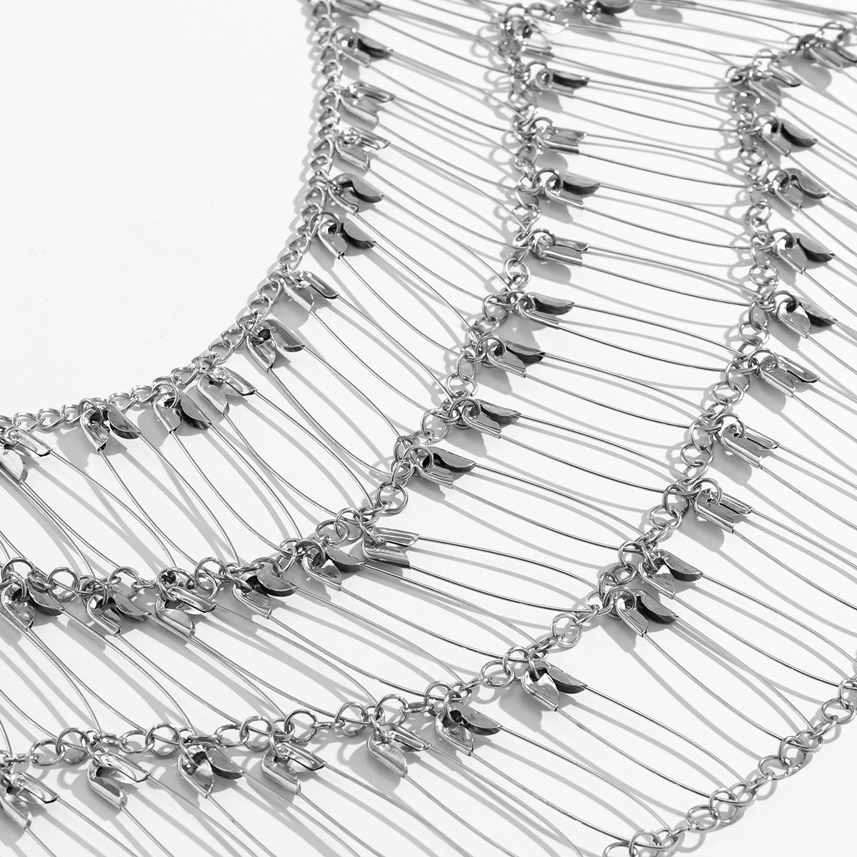 Jewelry Street Shooting Hollow Metal Geometric Clothing