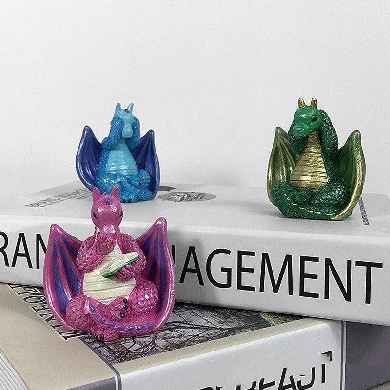 Home Bedroom Living Room Desktop Dragon Small Ornaments