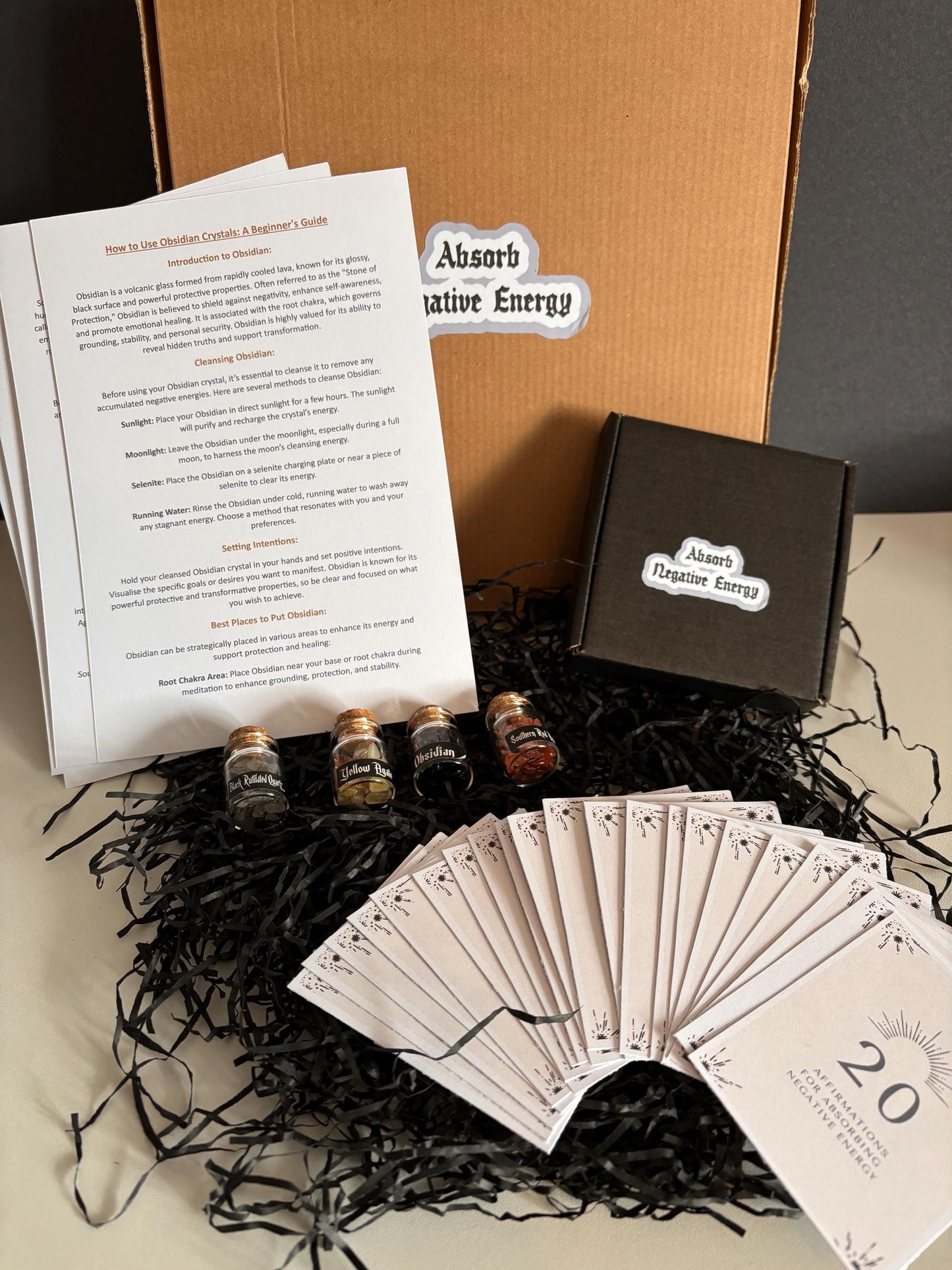 Absorb Negative Energy Gift Set