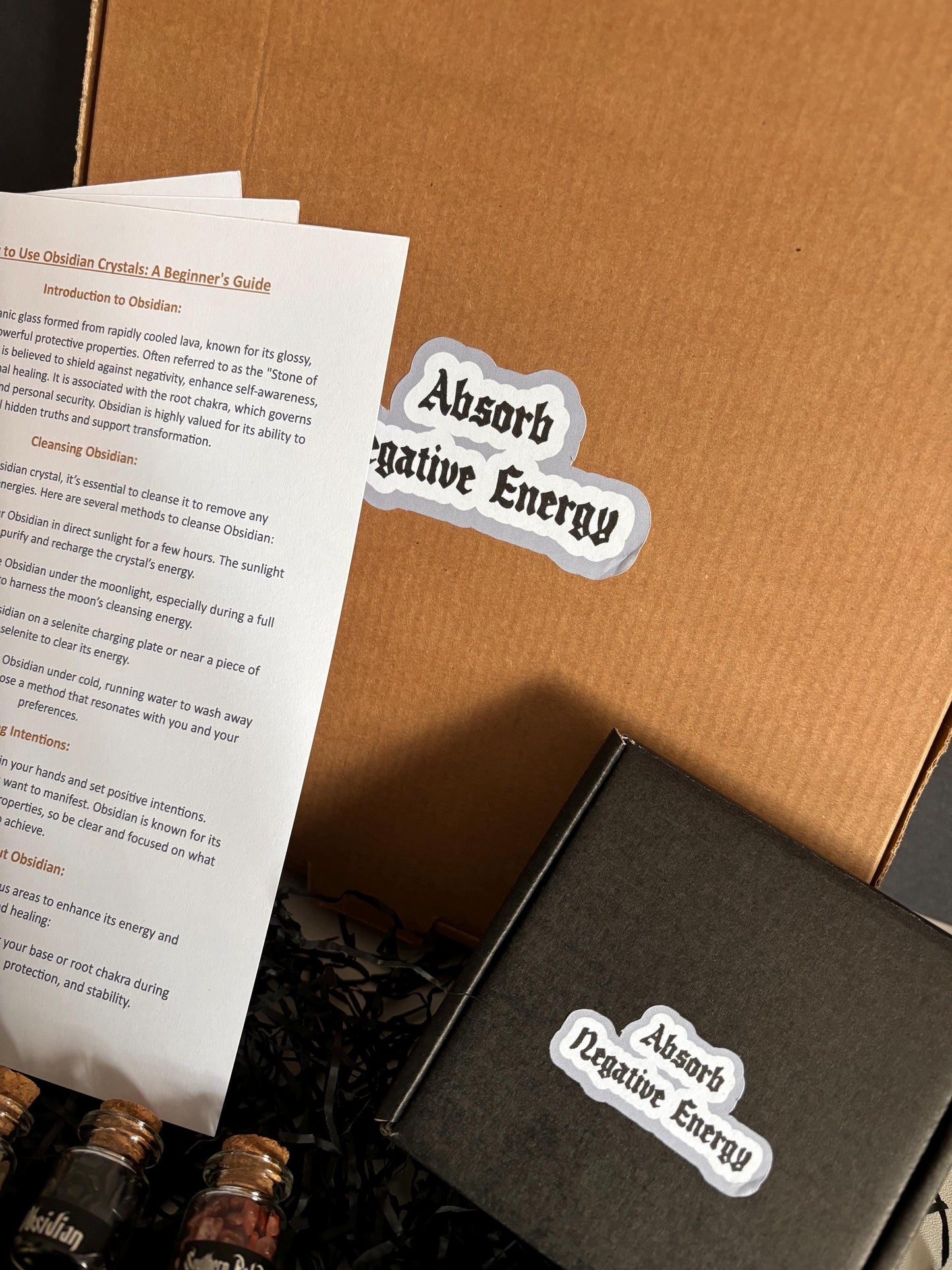 Absorb Negative Energy Gift Set