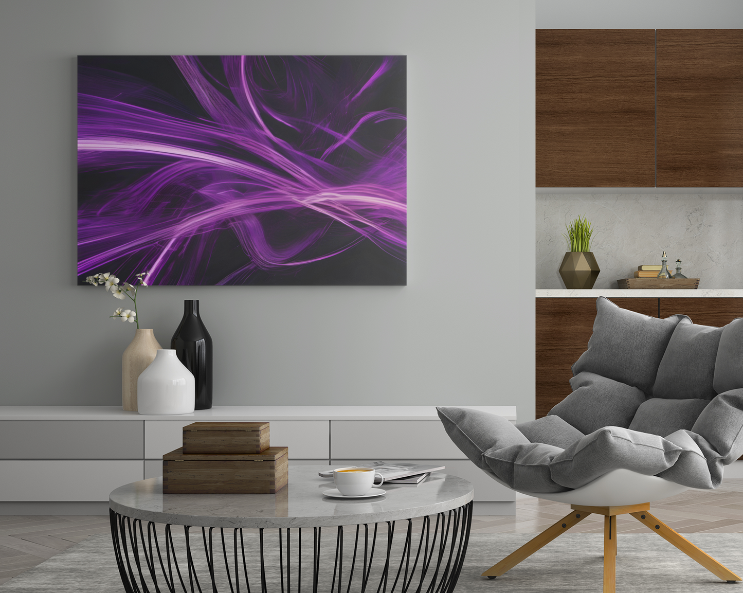 Immerse yourself in the mesmerising beauty of our long exposure purple and black canvas print, a captivating piece that exudes elegance and intrigue. This stunning artwork captures the essence of motion and stillness, blending rich shades of purple and black in a dynamic long exposure composition.