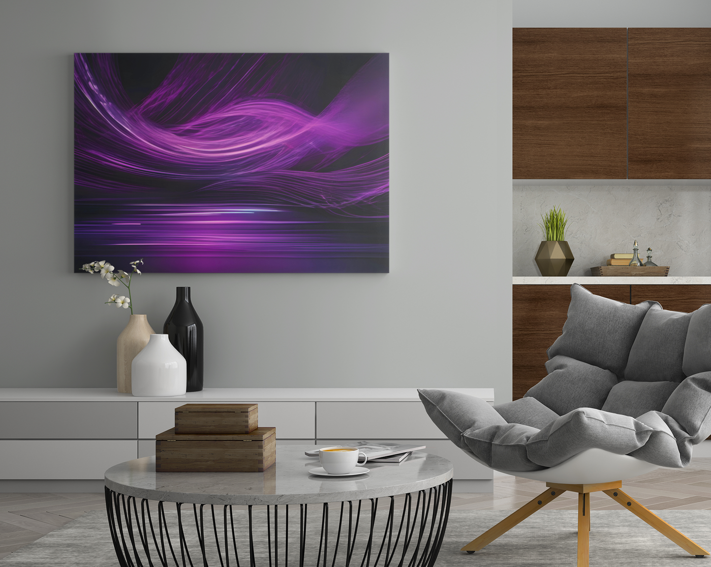 Immerse yourself in the mesmerising beauty of our long exposure purple and black canvas print, a captivating piece that exudes elegance and intrigue. This stunning artwork captures the essence of motion and stillness, blending rich shades of purple and black in a dynamic long exposure composition.