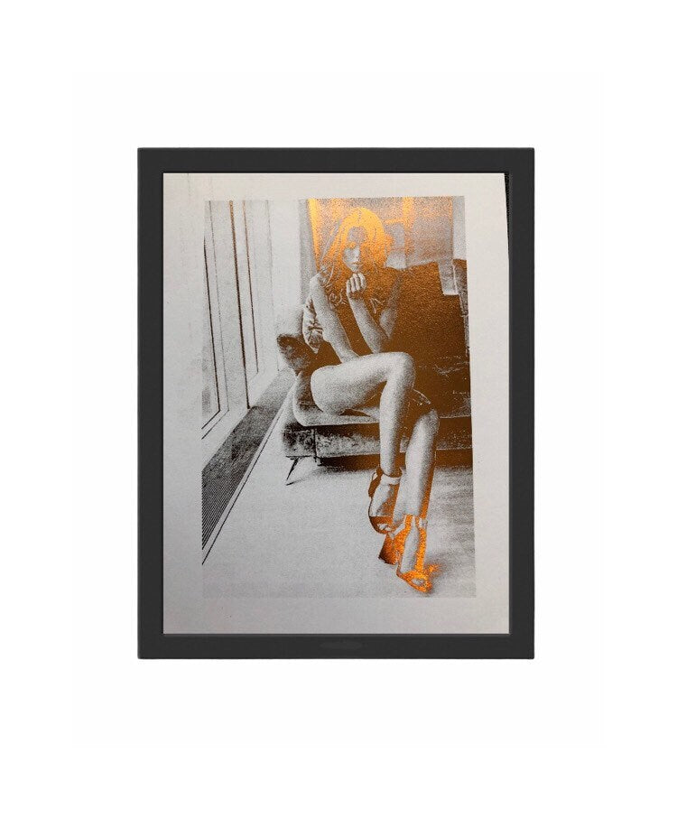 Bespoke Portrait Foil Print