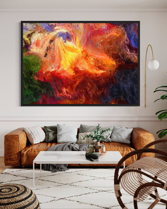 Colourful Abstract Print