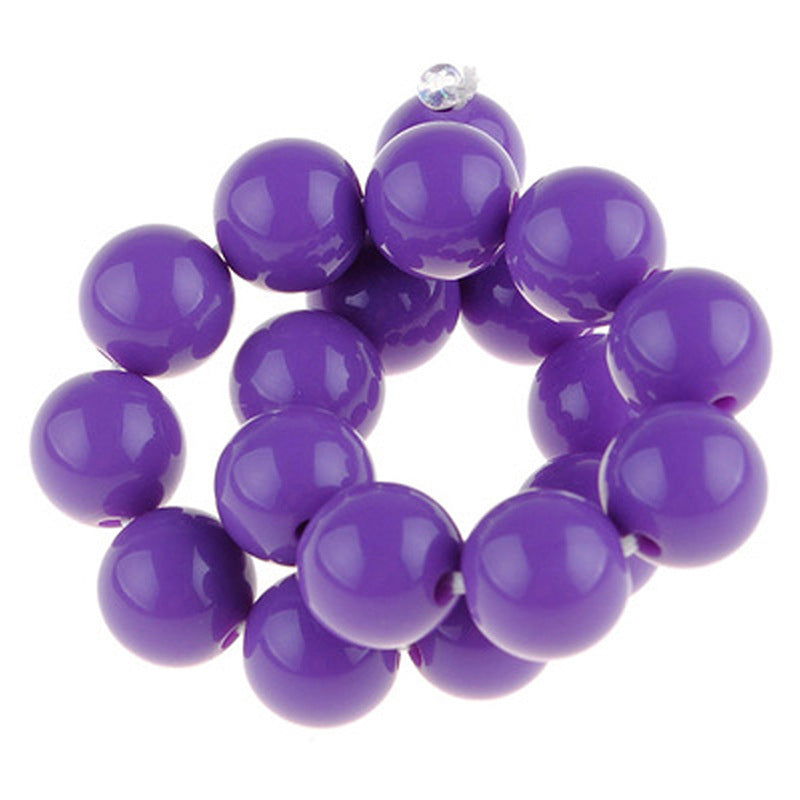 Spring Color Plastic Beads Beaded Jewelry Accessories