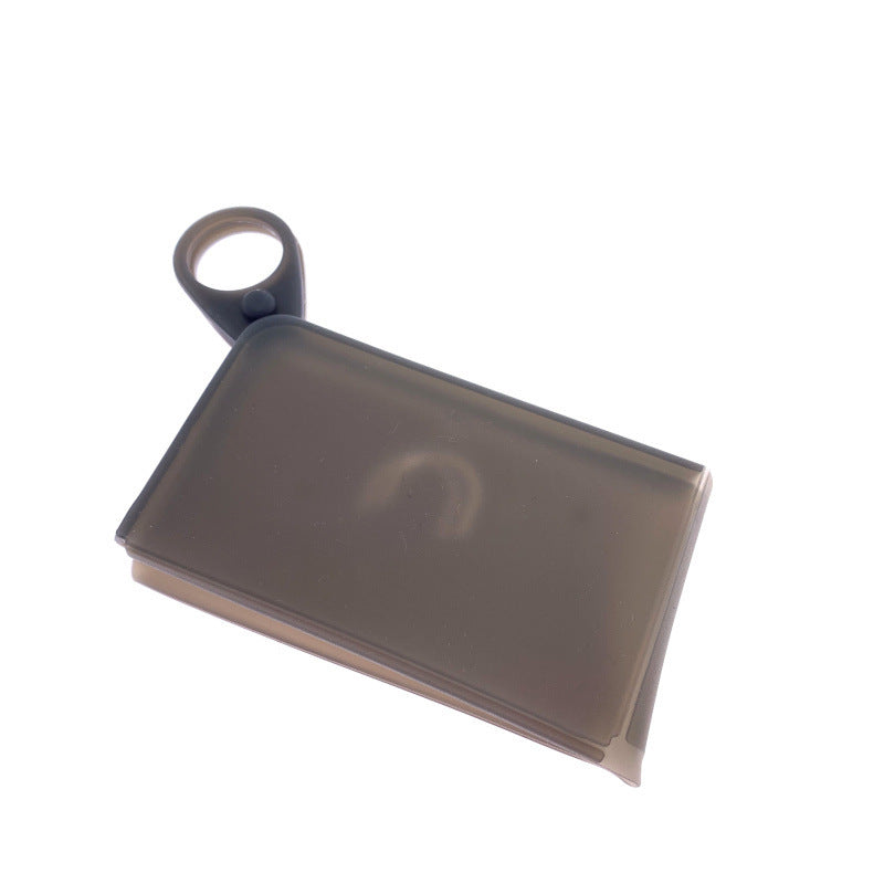 Portable safe storage mask storage clip