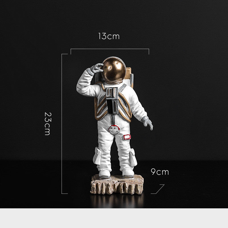 Astronaut resin ornaments