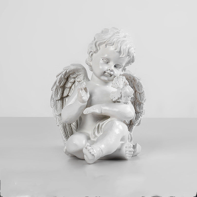 Living Room Little Angel Resin Crafts Ornaments