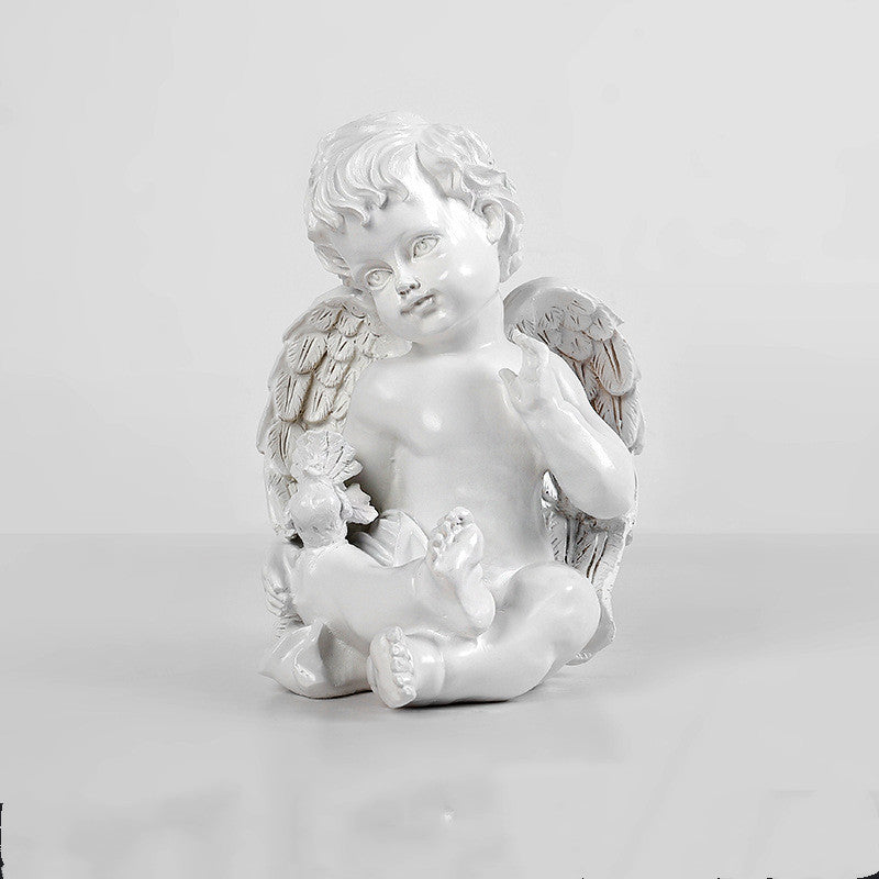 Living Room Little Angel Resin Crafts Ornaments