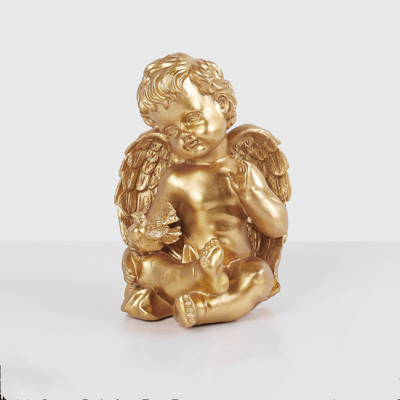 Living Room Little Angel Resin Crafts Ornaments