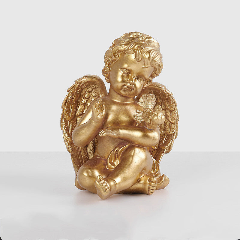Living Room Little Angel Resin Crafts Ornaments