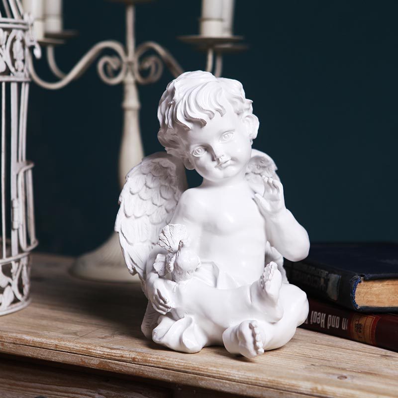 Living Room Little Angel Resin Crafts Ornaments