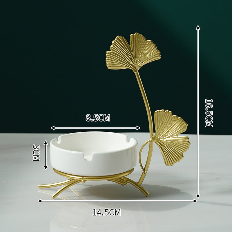 Nordic Living Room Decoration Geometric Ashtray Ornaments