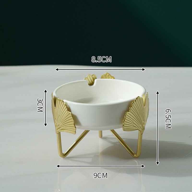 Nordic Living Room Decoration Geometric Ashtray Ornaments