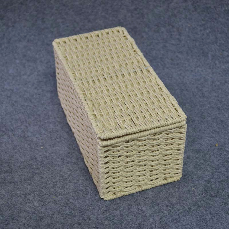 Straw Storage Box Desktop Storage Box