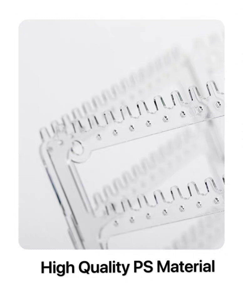 Transparent Earrings, Jewelry Box, Necklace, Hand Jewelry, Household Makeup Storage Rack, Dustproof