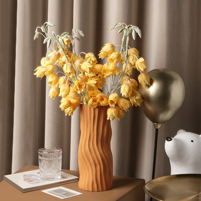 Ceramic Simple Living Room Dried Flower Ornaments
