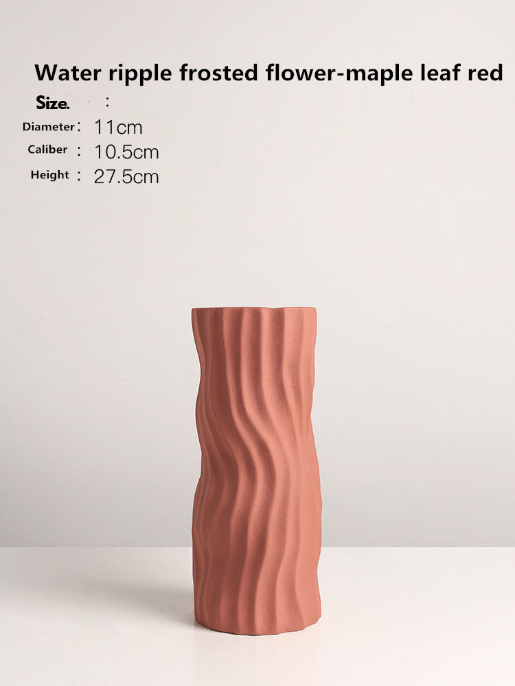 Ceramic Simple Living Room Dried Flower Ornaments