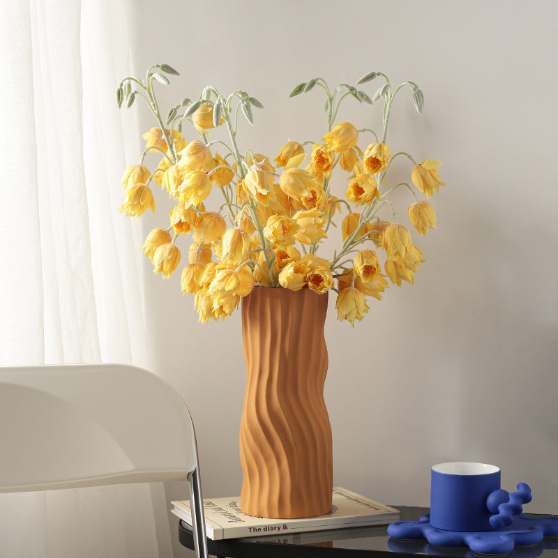 Ceramic Simple Living Room Dried Flower Ornaments