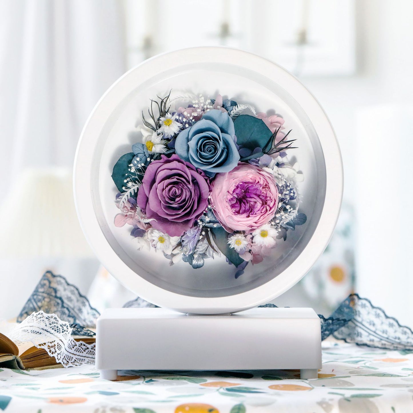 Holiday Gift Living Room Bedroom Decoration Floral Ornaments