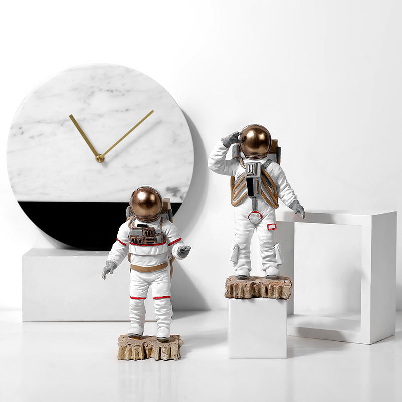 Astronaut resin ornaments