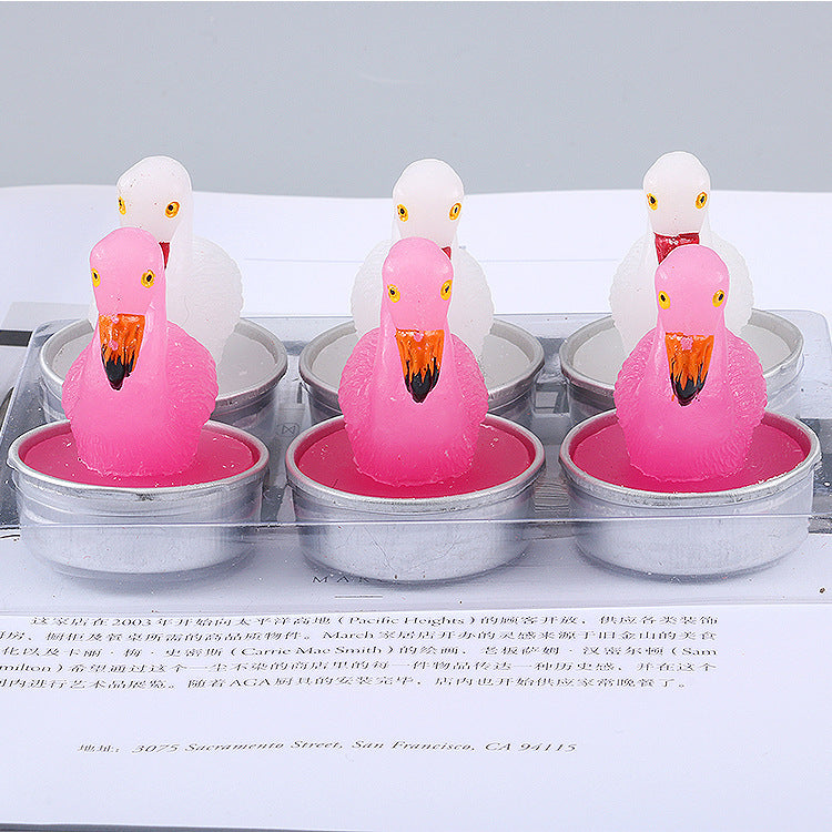 Only 6 Craft Candles And Less Smoke Decoration.