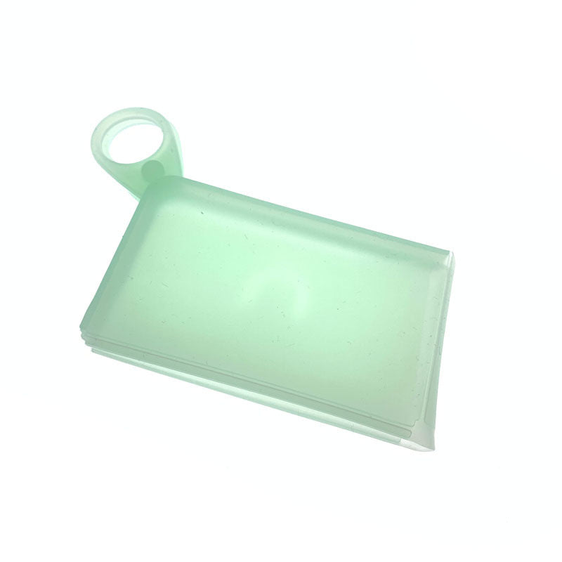 Portable safe storage mask storage clip