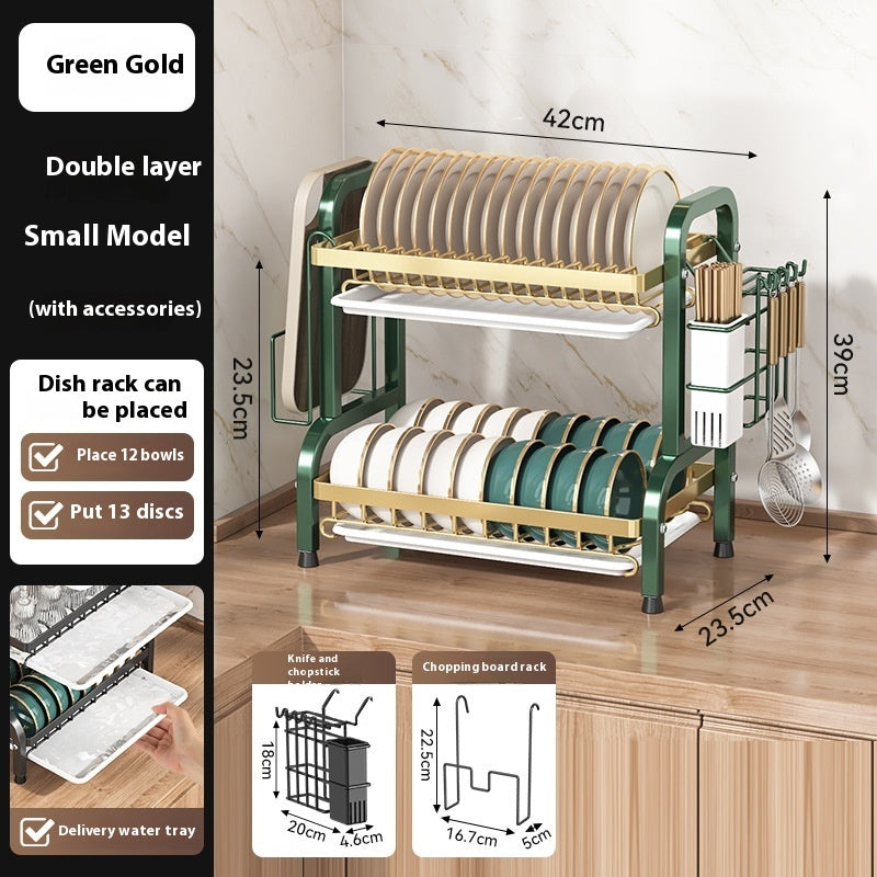 Kitchen Storage Bowl Dish Plate Storage Rack