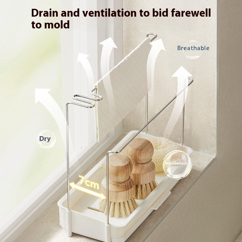 Multi-layer Rag Storage Rack Kitchen Storage Rack